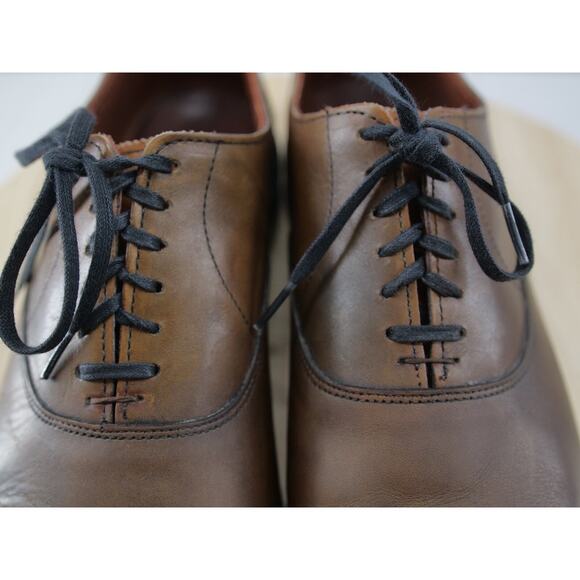 Allen Edmonds Carlyle Plain Toe Oxford Dress Shoes Dark Brown Men\'s 9.5‎ D main image 6